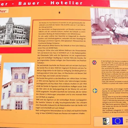 Fewo 15 mit Balkon und Strandkorb Villa Sonneck *